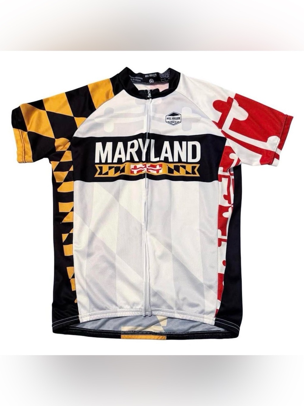 Hill Killer Maryland Flag Cycling Jersey